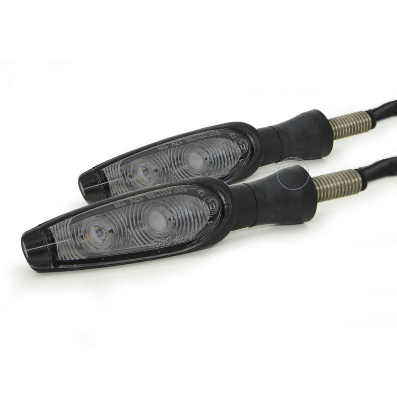 %HI-POWER LED INDICATOR-INFINITY-SMOKE LENS (PR)