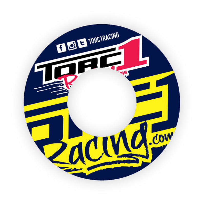 GRIP DONUTS SET (2) YELLOW/BLUE