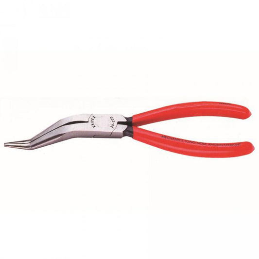 LONG NOSE PLIERS W/O CUTTER DOUBLE ANGLED