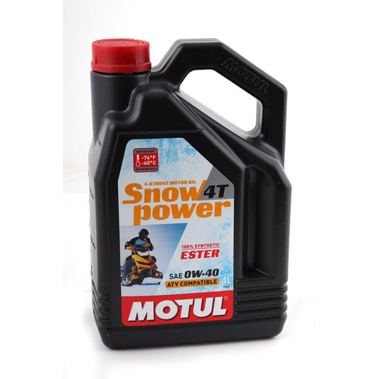 #MOTUL SNOWPOWER 4T 0W40 4X4L