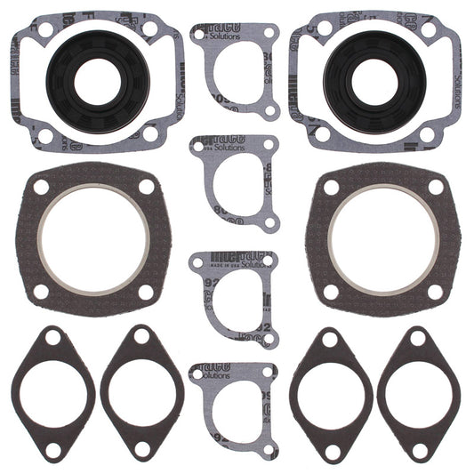 %COMPLETE GASKET KIT WITH SEALS JD SNOWFIRE (KAWAS