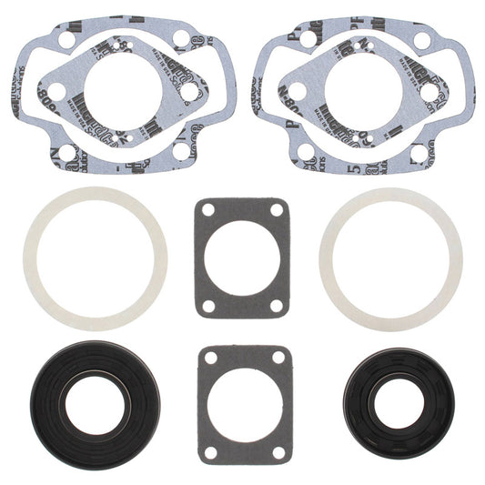 %COMPLETE GASKET KIT W/SEALS A.CAT TWIN 400 73-74