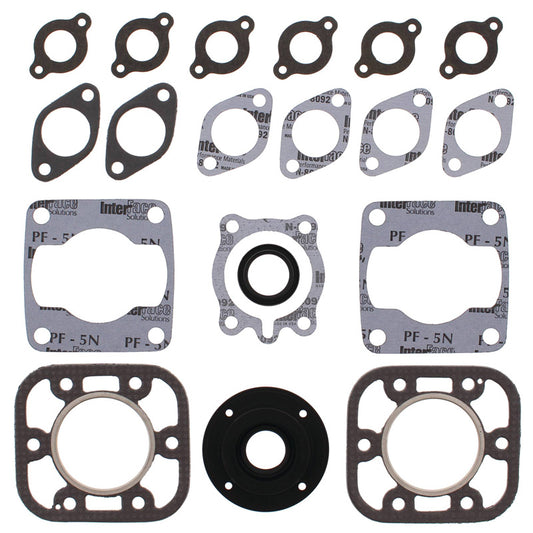 %COMPLETE GASKET KIT WITH SEALS BRU 340 62MM BORE