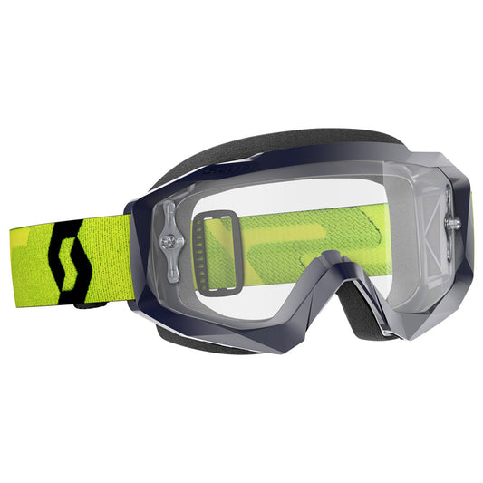 #SCO GOGGLE HUSTLE X MX YELLOW/BLUE CLEAR WORKS