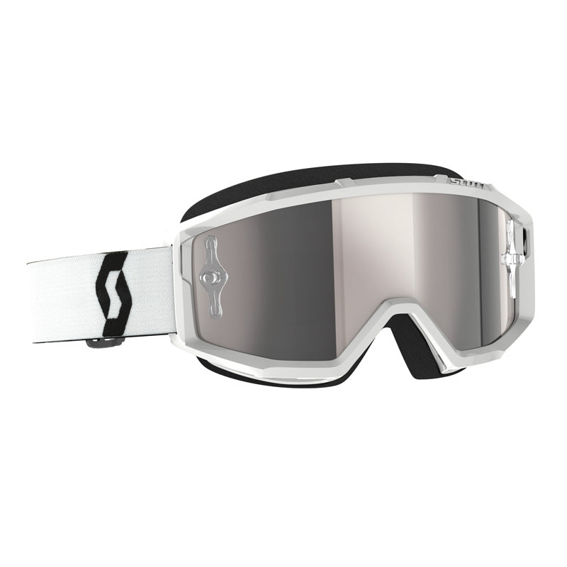 XGOGGLE PRIMAL WHITE SILVER CHROME WORKS