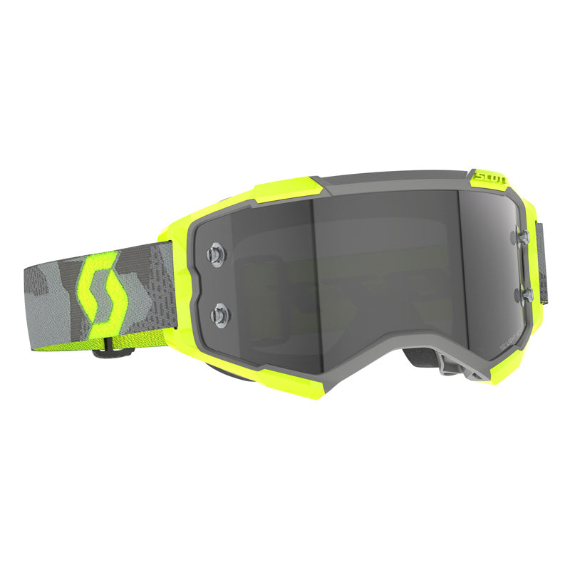 XGOGGLE FURY LIGHT GREY/NEON YELLOW LS GREY WORKS