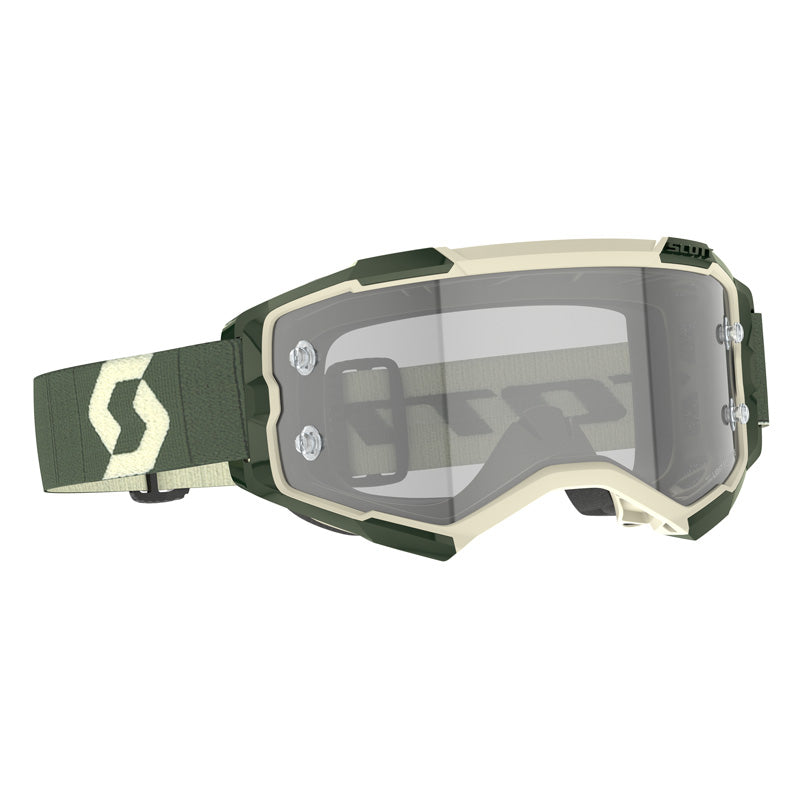 XFURY GOGGLE KHAKI GREEN  LIGHT SENSITIV GREY WORK