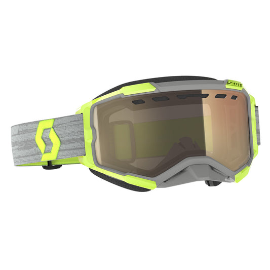 #GOGGLE FURY SNOW GREY/YELLOW LS BRONZE CHROME