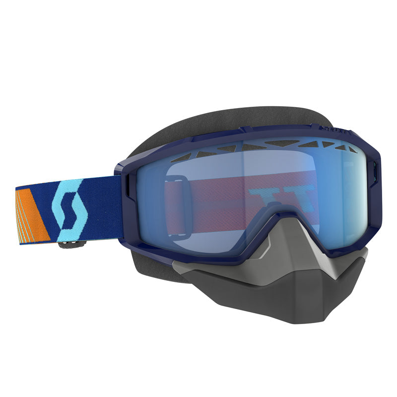 *GOGGLE PRIMAL SNOW ROYAL BLUE/ORANGE BLUE