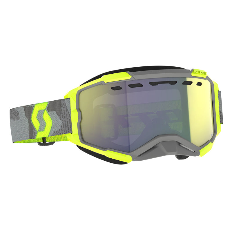 GOG FURY SNOW LIGHT GREY/NEON YELLOW - YELLOW CHR