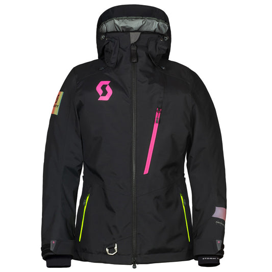 #T SHELL WOMEN'S JACKET BLACK/PINK M