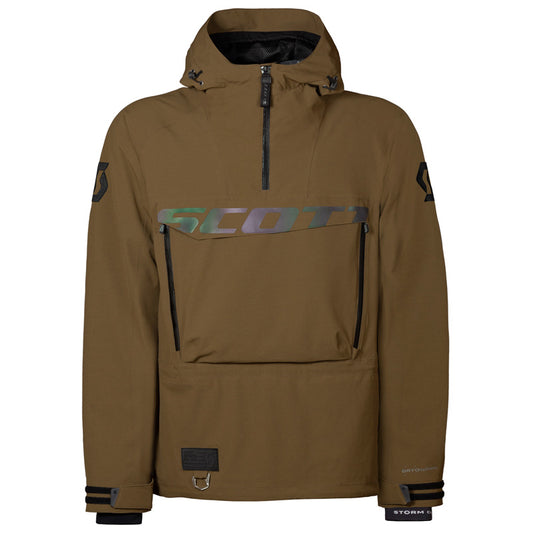 #JACKET XT FLEX DRYO PULL-OVER EARTH BROWN L