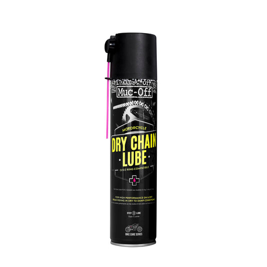 M-O MOTORCYCLE DRY CHAIN LUBE 400ML (BOX 12)